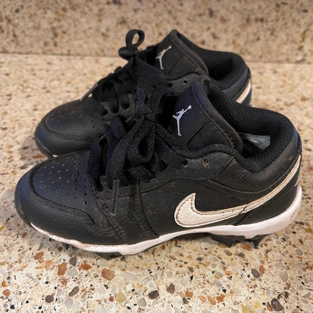 Kids Black Nike Cleats